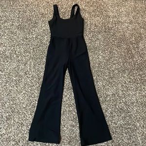 ankle flared athletic romper